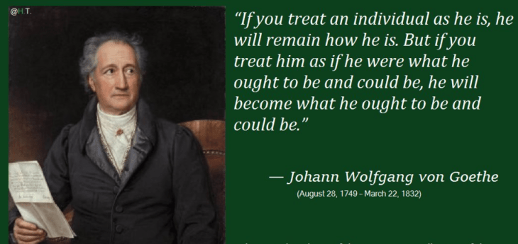 Johann Wolfgang von Goethe quote