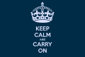 Brexit - Keep Calm and Carry On.