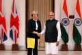 UK - India trade -- PM Narendra Modi and Theresa May