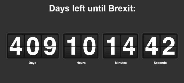 How many days until Brexit?