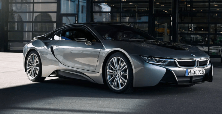 BMW i8 Hybrid supercar